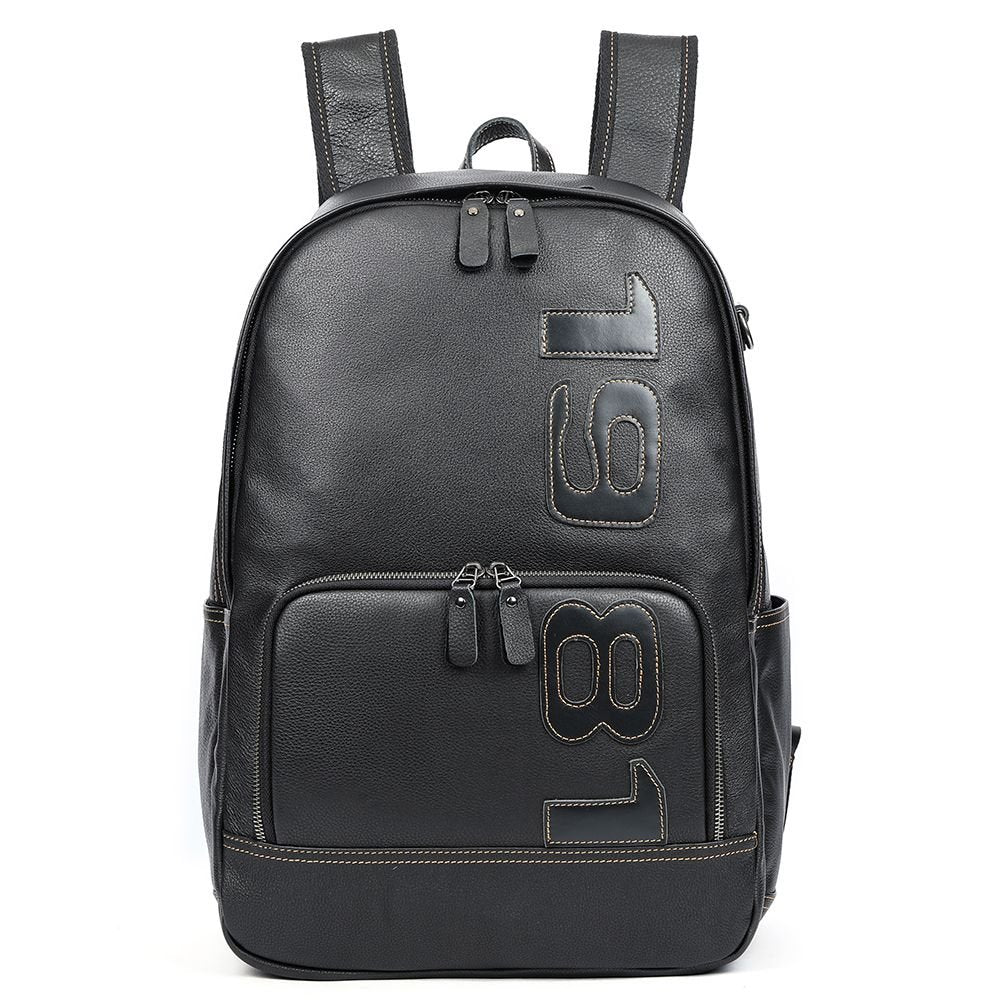 1981 Urban Expedition Leather Backpack – Sleek Outdoor & School Companion - The Urbanex