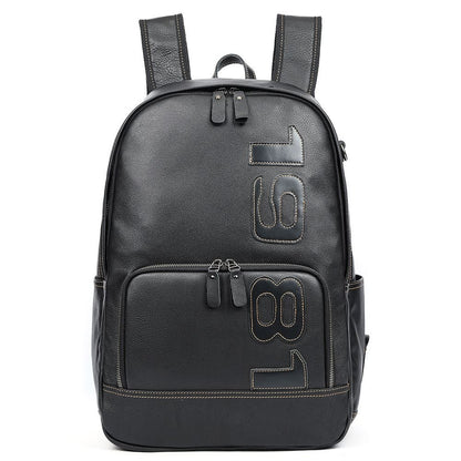 1981 Urban Expedition Leather Backpack – Sleek Outdoor & School Companion - The Urbanex