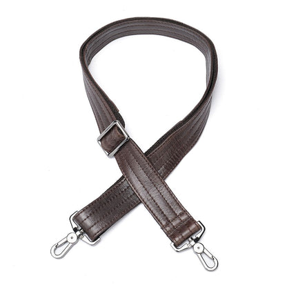 Adjustable Genuine Leather Bag Strap – 73–146 cm (Wholesale Accessory)