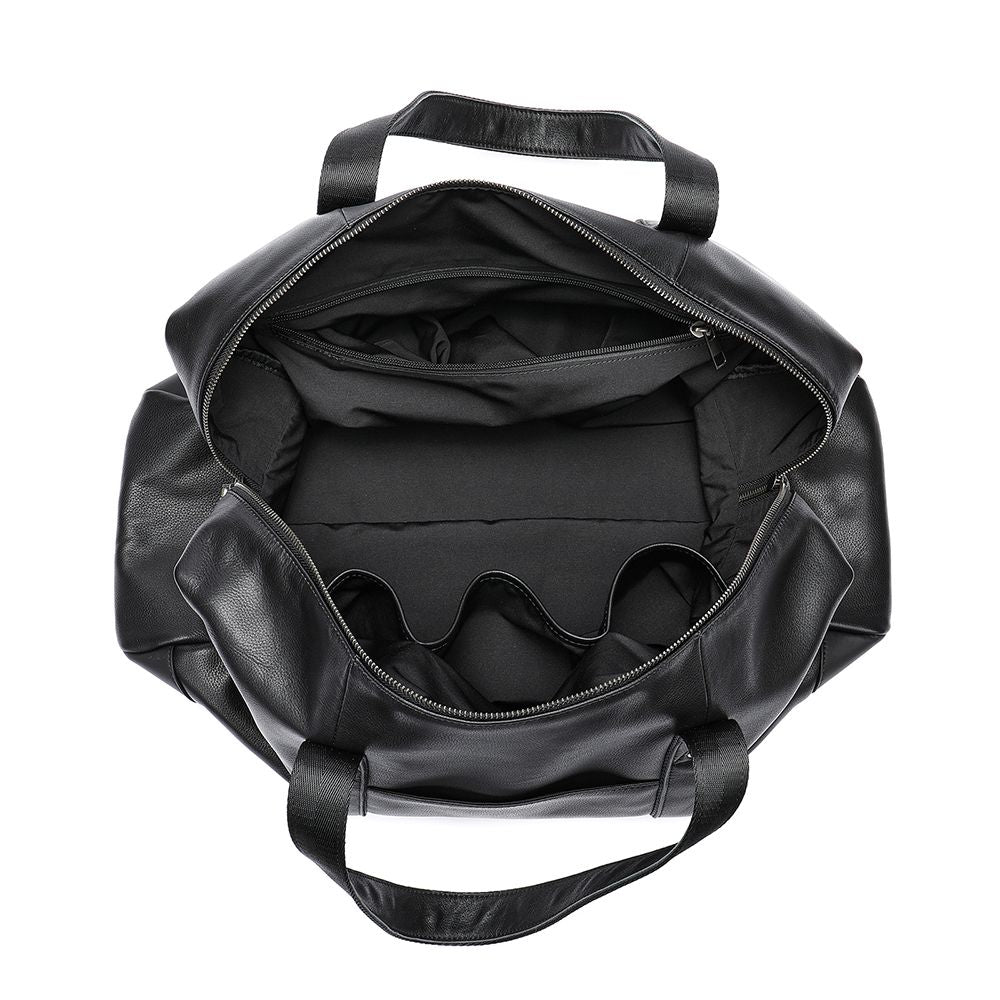 Crazy Horse Cow Leather Travel Duffel – Men’s Vintage Weekender Bag