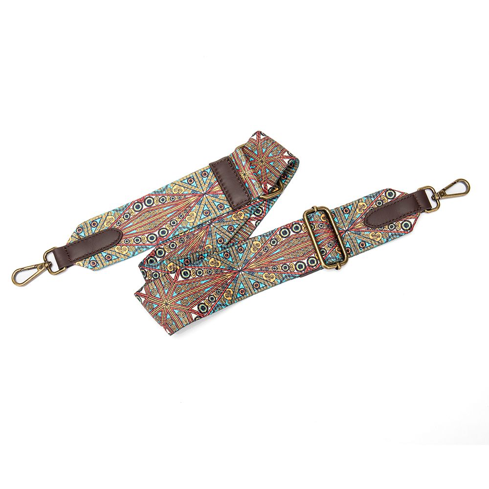 Retro Bohemian Genuine Leather Adjustable Shoulder Strap (70–104 cm)