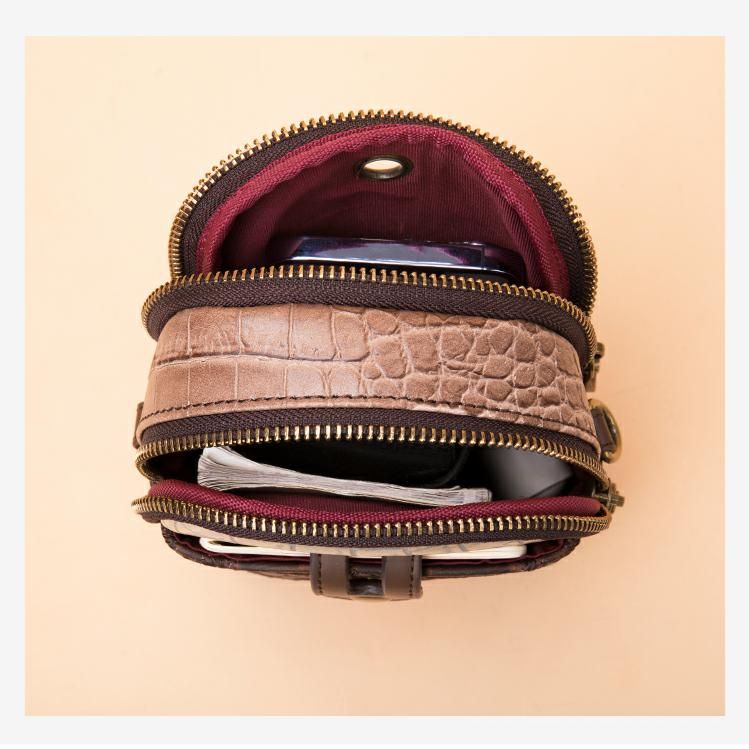 Vintage Patchwork Leather Crossbody Bag