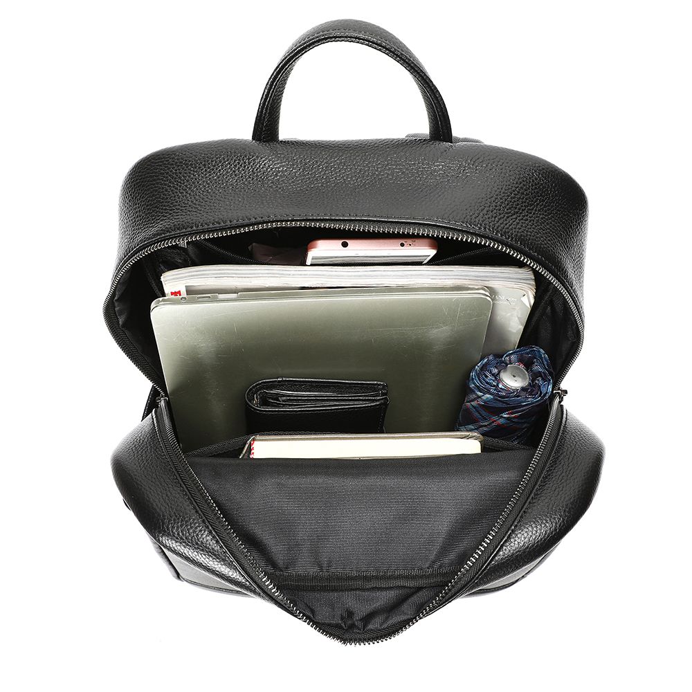 Urbanex Crazy Horse Cow Leather Waterproof Travel Backpack – Men’s Vintage Laptop Sling