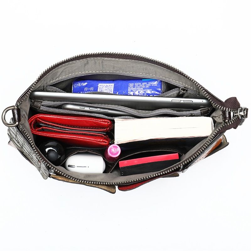 Women’s Genuine Leather Party Purse Clutch Crossbody Bag
