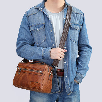 Adjustable Genuine Leather Bag Strap – 73–146 cm (Wholesale Accessory)