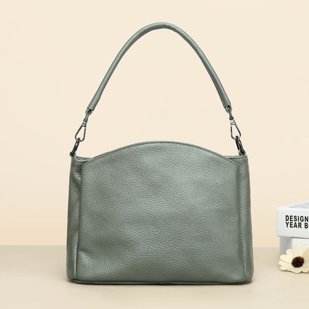 Large-Capacity Genuine Leather Ladies’ Tote – 3 Styles Shoulder Bag