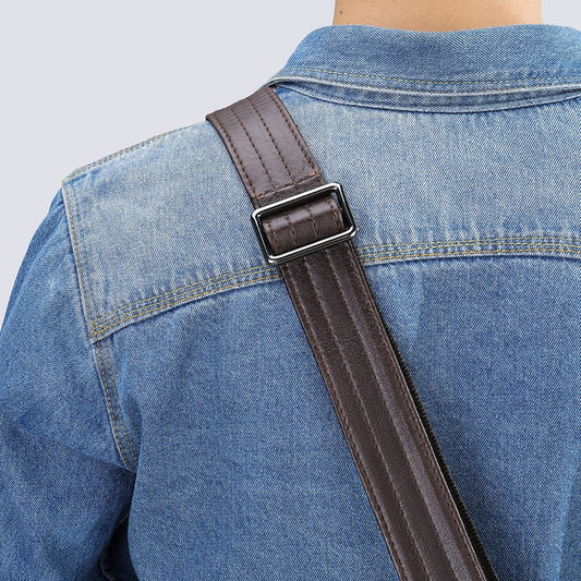 Adjustable Genuine Leather Bag Strap – 73–146 cm (Wholesale Accessory)