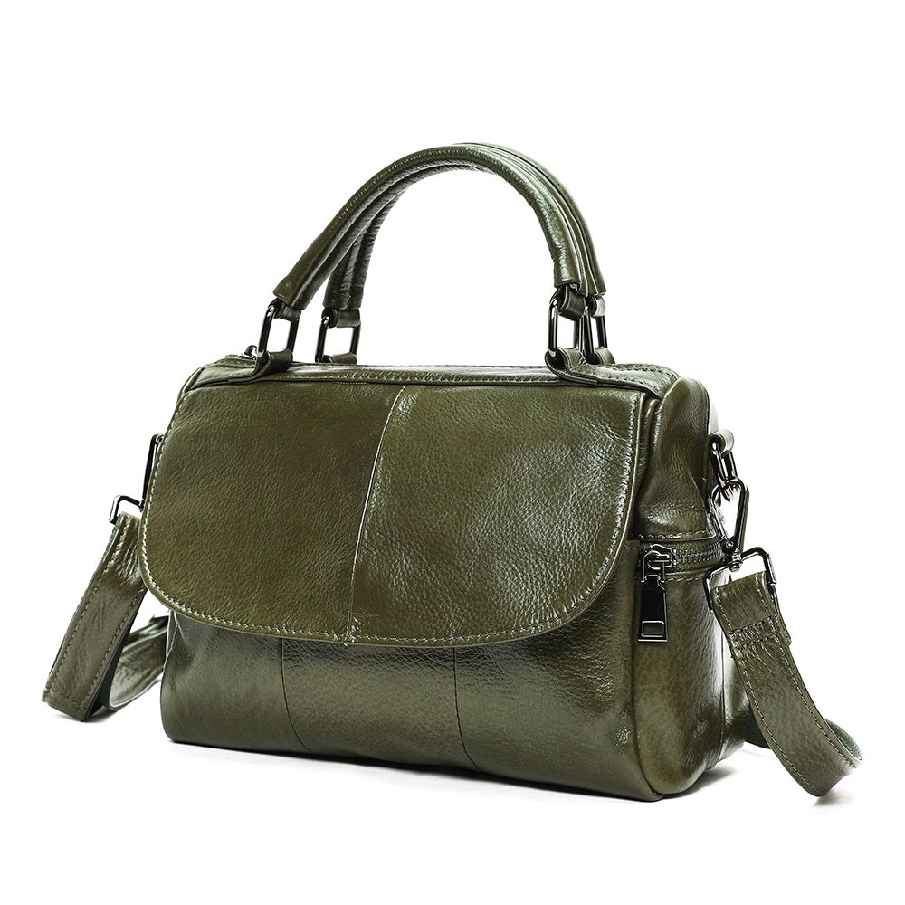 Luxury Genuine Leather Ladies’ Shoulder Tote – Large Capacity Fashion Bag