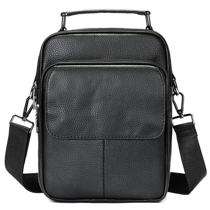 Crossbody Leather Messenger Bag – Fashionable Work Handbag for Men