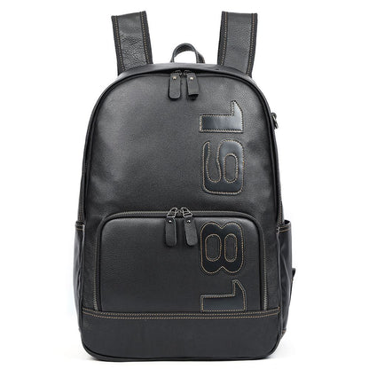 1981 Urban Expedition Leather Backpack – Sleek Outdoor & School Companion