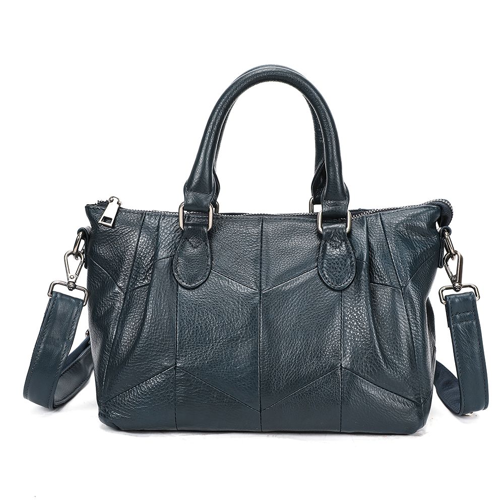 Luxury Genuine Leather Handbag – Large Capacity Shoulder Tote for Women