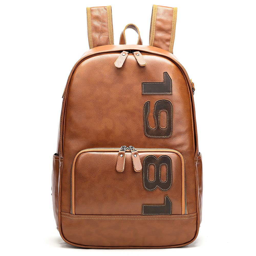 1981 Urban Expedition Leather Backpack – Sleek Outdoor & School Companion