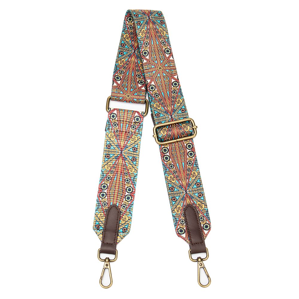 Retro Bohemian Genuine Leather Adjustable Shoulder Strap (70–104 cm)