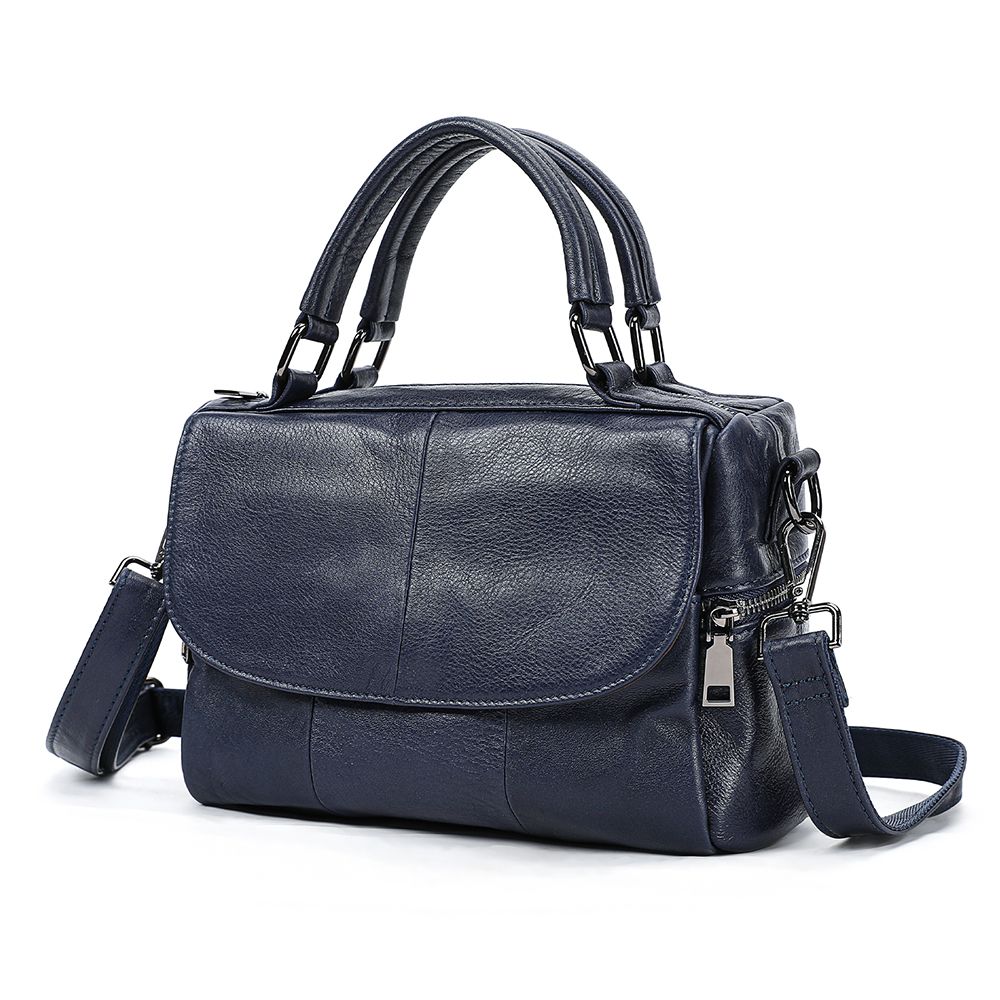 Luxury Genuine Leather Ladies’ Shoulder Tote – Large Capacity Fashion Bag