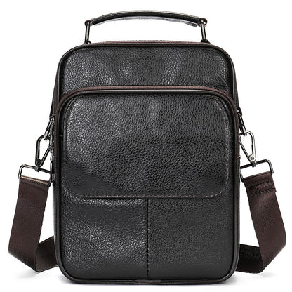 Crossbody Leather Messenger Bag – Fashionable Work Handbag for Men
