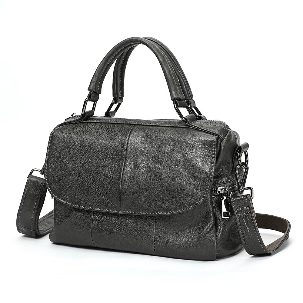 Luxury Genuine Leather Ladies’ Shoulder Tote – Large Capacity Fashion Bag