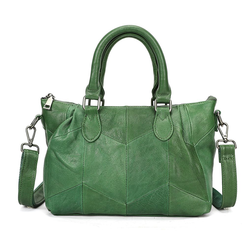 Luxury Genuine Leather Handbag – Large Capacity Shoulder Tote for Women