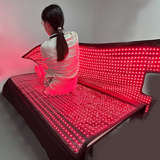 360° Full-Body Red Light Therapy Bed with Multi-Wavelength LED Panels
