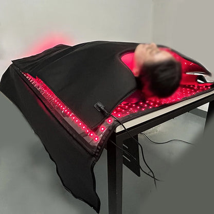 360° Full-Body Red Light Therapy Bed with Multi-Wavelength LED Panels