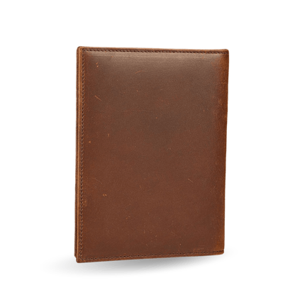 Crazy Horse Genuine Leather RFID Bifold Wallet – Vintage Travel & Passport Holder - The Urbanex