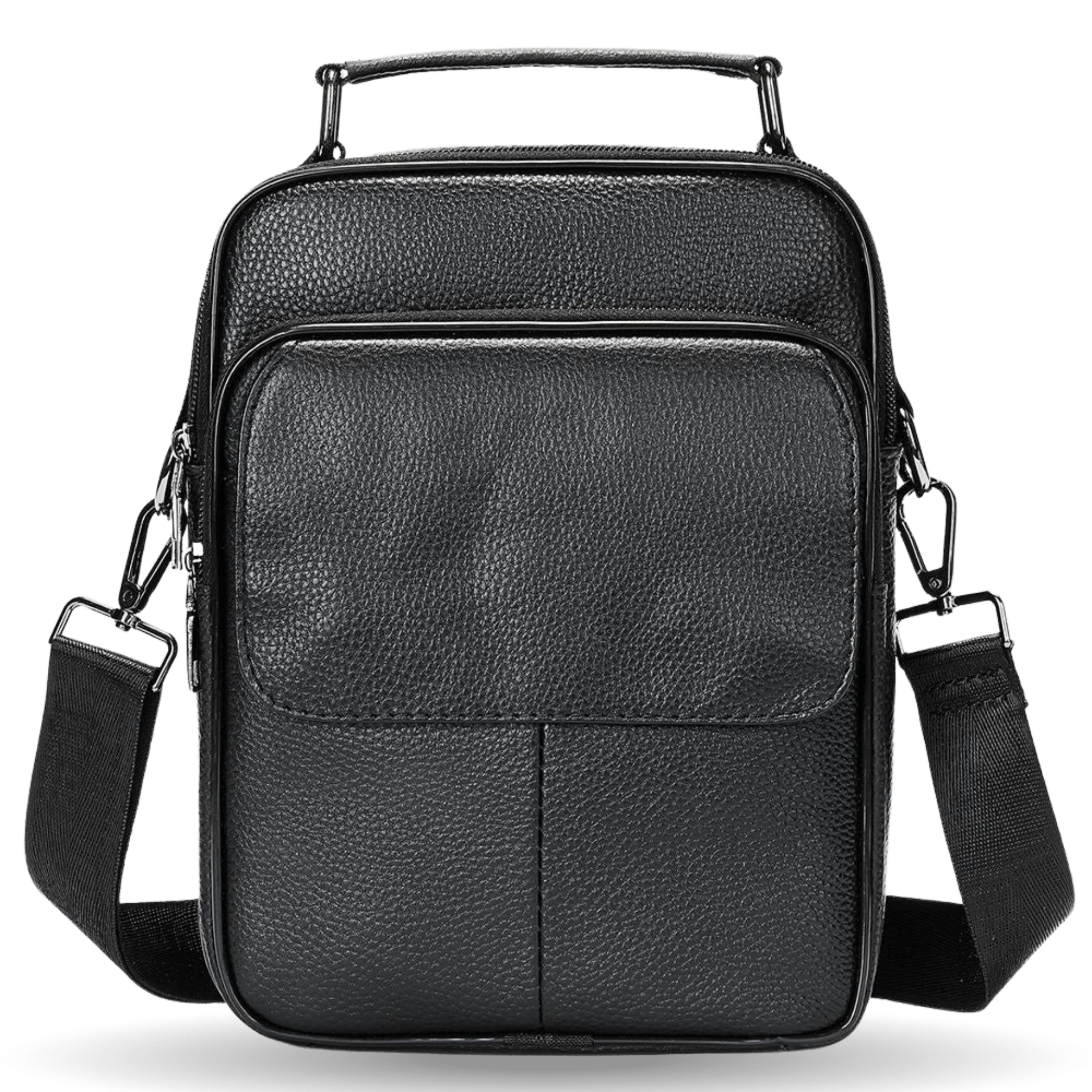 Crossbody Leather Messenger Bag – Fashionable Work Handbag for Men - The Urbanex
