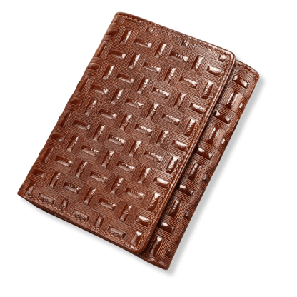 Designer Men’s RFID - Blocking Leather Trifold Wallet – Premium Genuine Leather Purse - The Urbanex