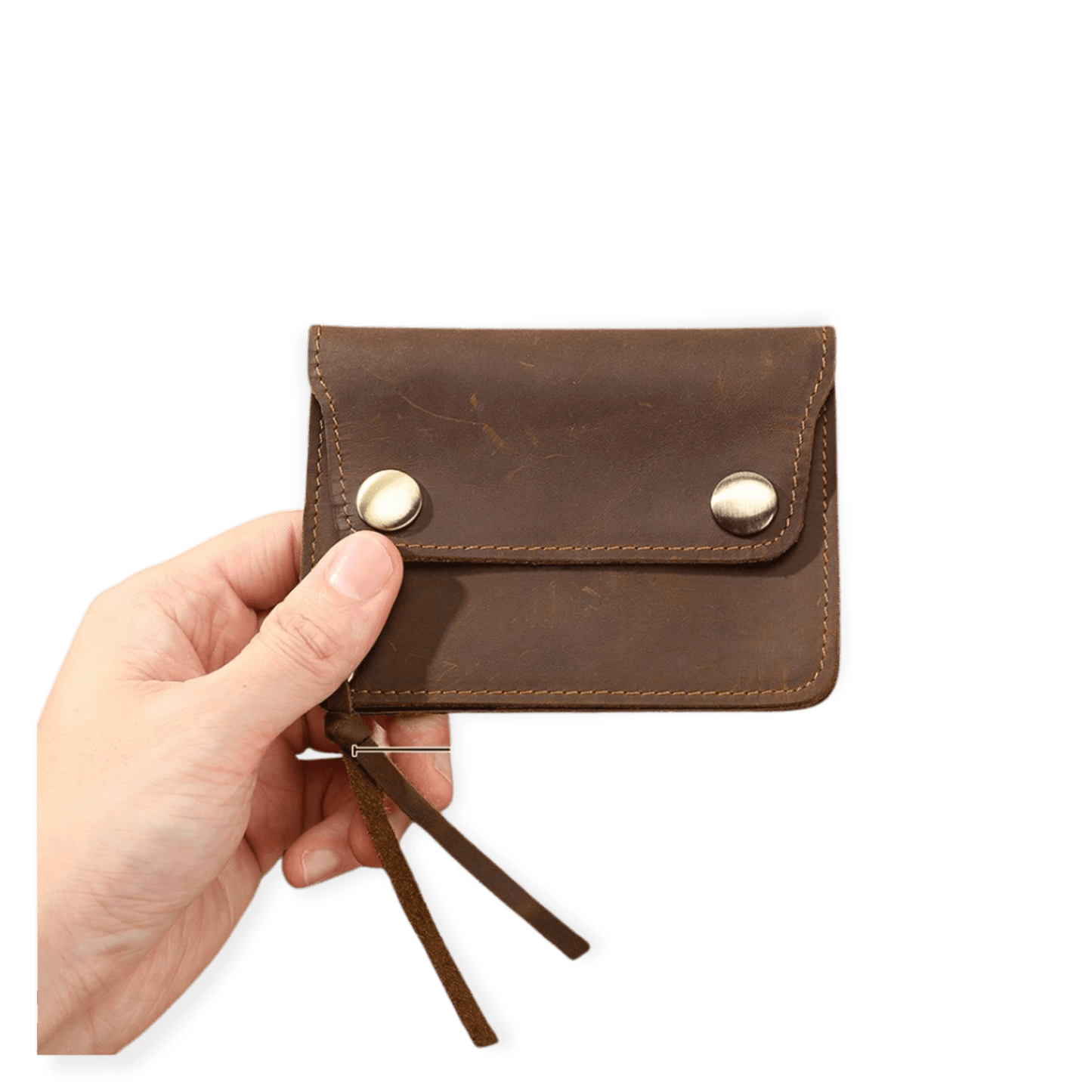 Full Grain Leather Designer Wallet for Men – Short Bifold with Coin Pocket - The Urbanex