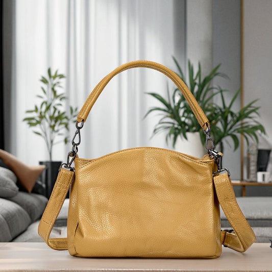 Large - Capacity Genuine Leather Ladies’ Tote – 3 Styles Shoulder Bag - The Urbanex