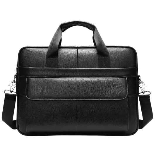 Men’s Business Office Leather Laptop Bag – Genuine Leather Messenger & Lawyer’s Briefcase - The Urbanex