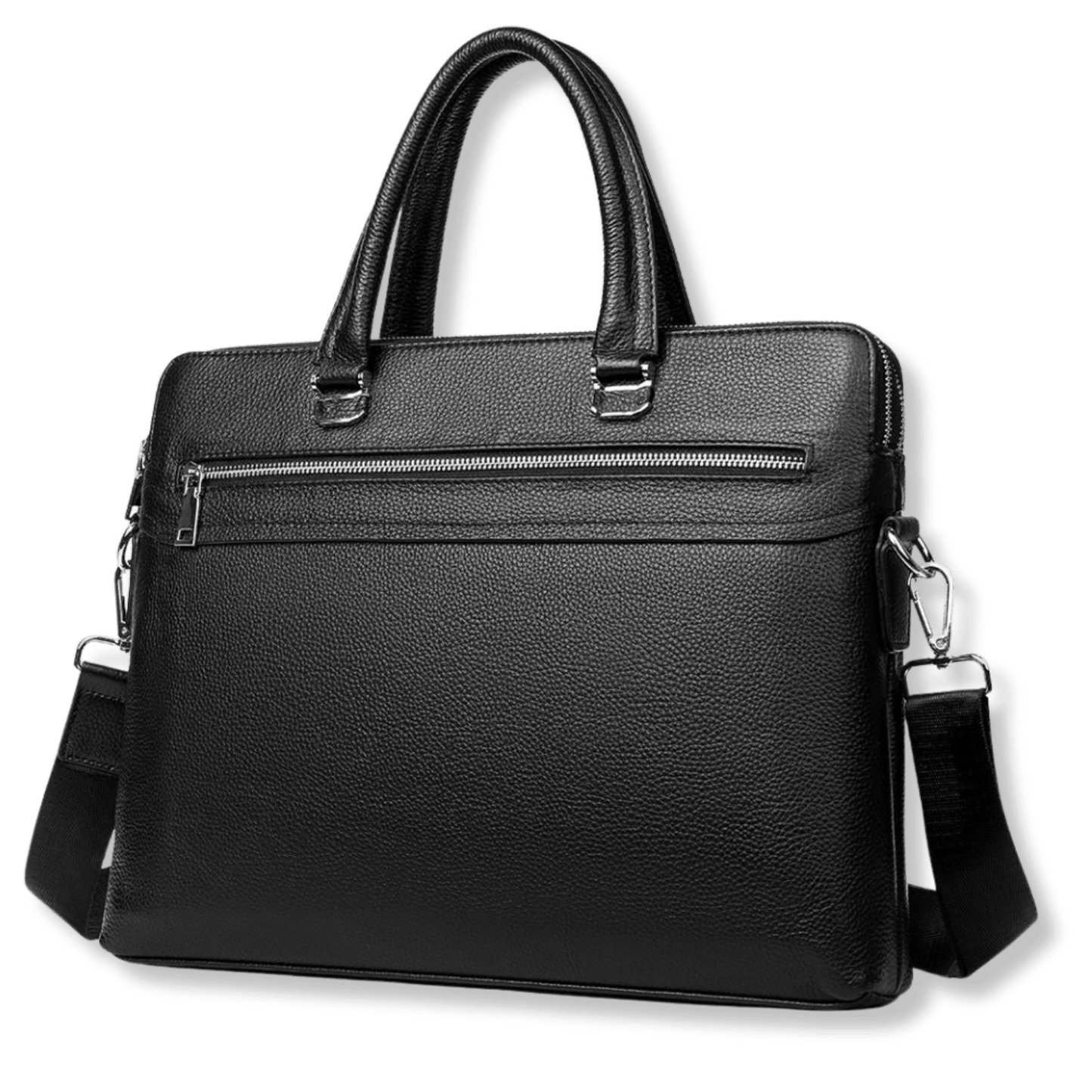Men’s Genuine Leather Laptop Briefcase – Waterproof Business Messenger 17610 - The Urbanex