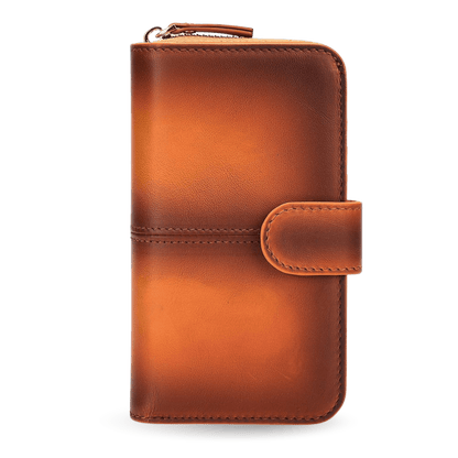 RFID - Blocking Genuine Leather Long Wallet – Large Capacity Card Holder - The Urbanex