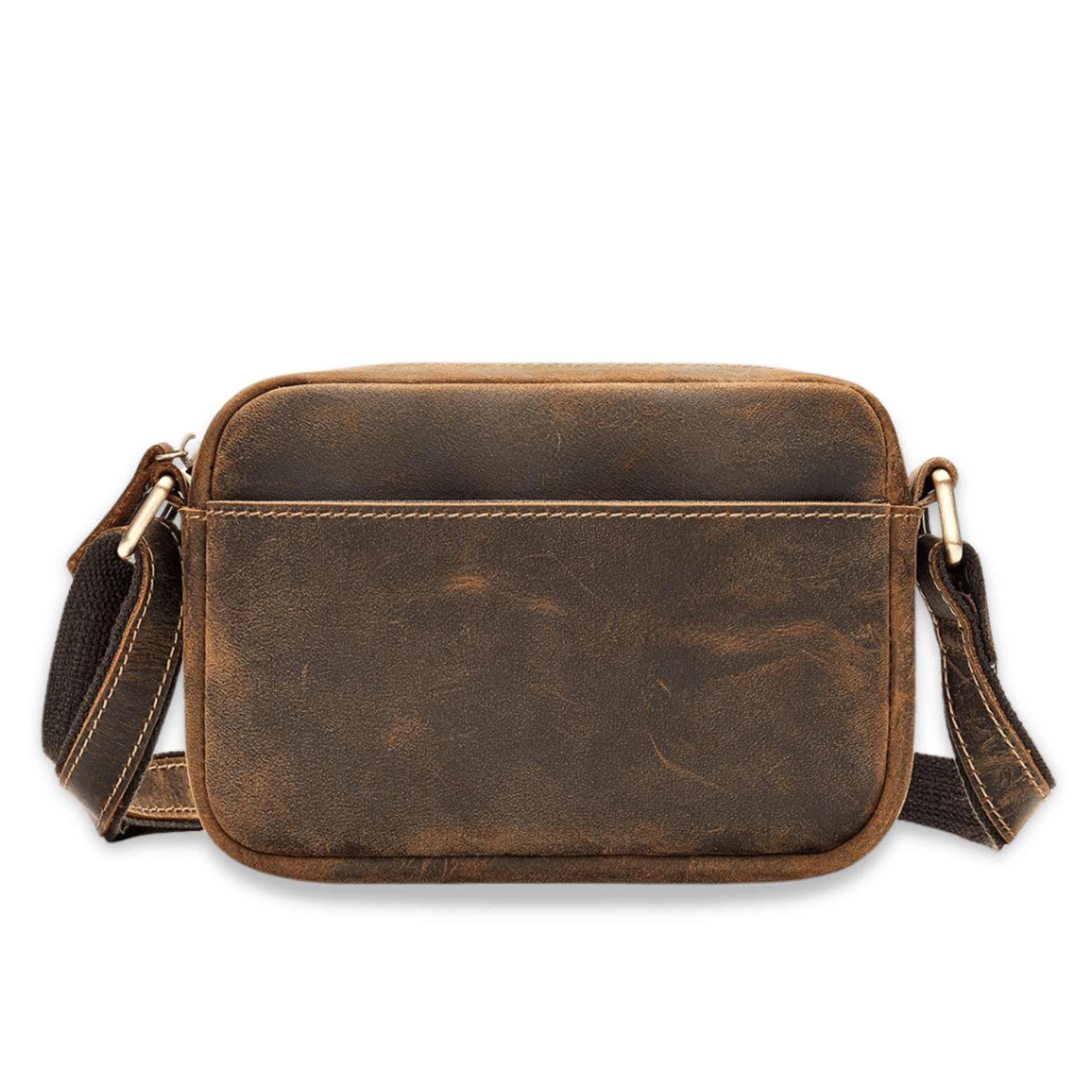 Vintage Crazy Horse Cow Leather Crossbody Sling – Men’s Chest & Travel Bag - The Urbanex