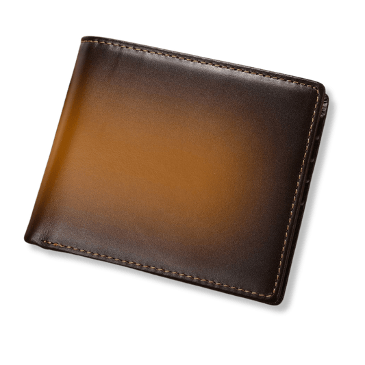 Vintage Short Bifold RFID Anti - Theft Wallet – Genuine Leather for Men - The Urbanex