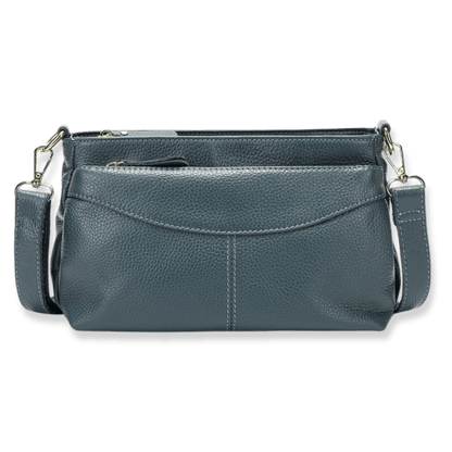 Women’s Genuine Leather Satchel & Crossbody Bag – Dual Style Design - The Urbanex